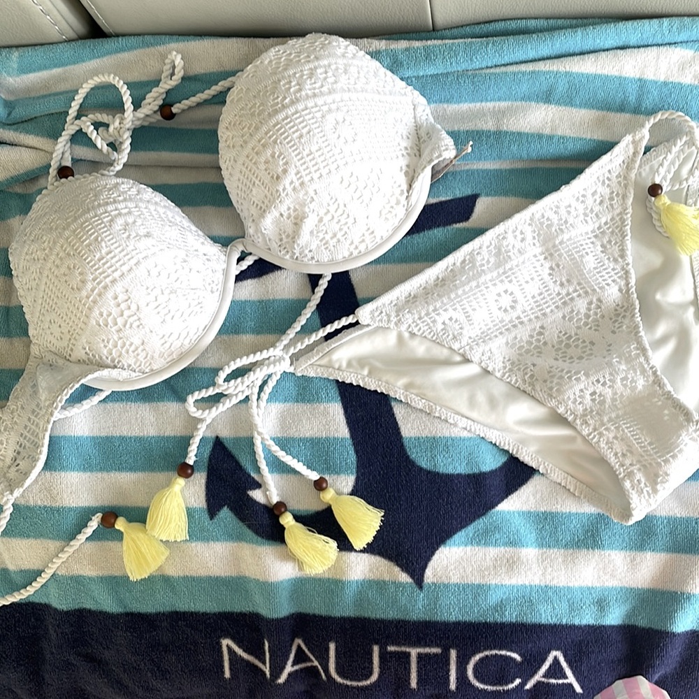 Victorias Secret Crochet Bikini Swimsuit